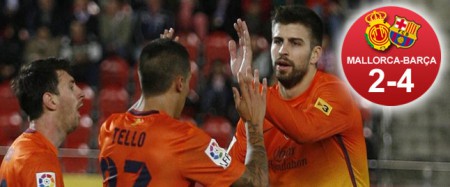 El Barça manda en la liga